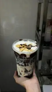 Hình ảnh Sữa chuối socola giòn