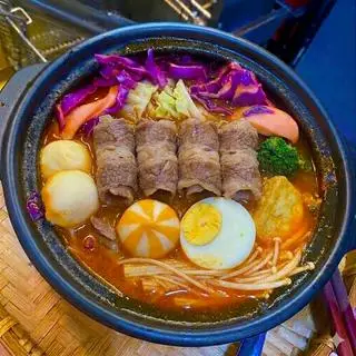 Hình ảnh Mì Cay Trộn - Bò Ba Chỉ