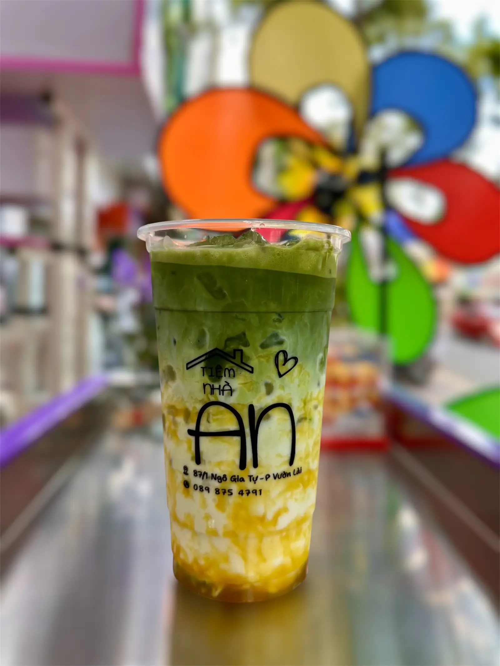 Hình ảnh Matcha sữa chuối