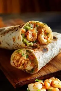 Hình ảnh Authentic French TACOS Crispy Shrimp - Tôm Giòn Phô Mai
