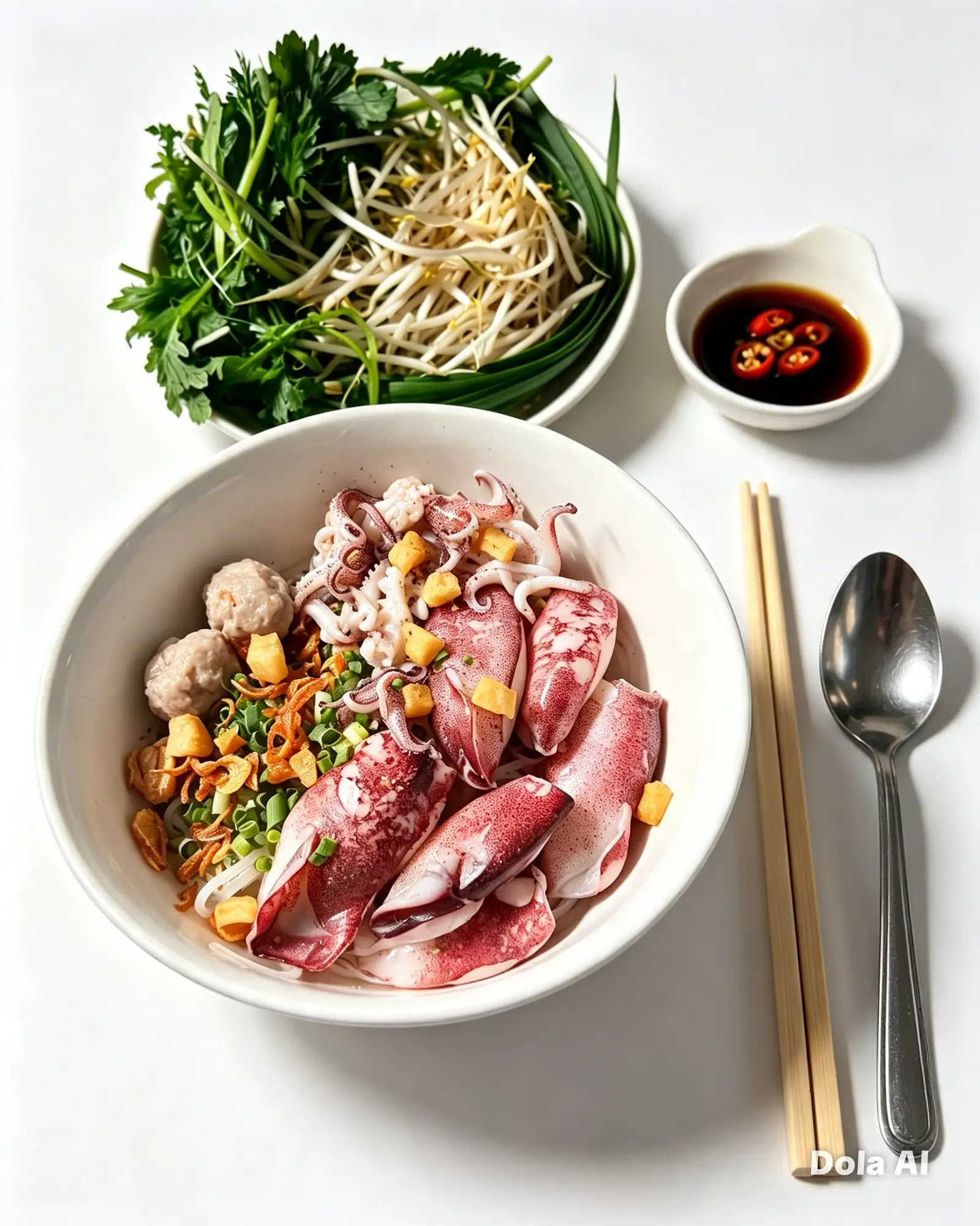 Hình ảnh Hủ tiếu mực khô