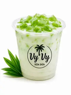 Hình ảnh Sữa dừa thạch lá dứa