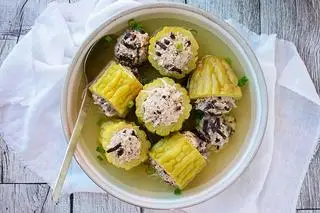 Hình ảnh CANH KHỔ QUA NHỒI NHỊT