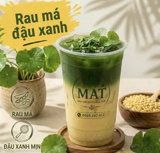 Hình ảnh Rau Má Đậu Xanh Sương Sáo