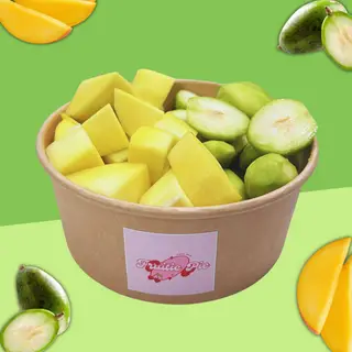 Hình ảnh Set Trái Cây Tươi Mix 2 Loại Xoài & Cóc