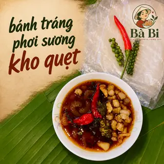 Hình ảnh Bánh tráng phơi sương chấm kho quẹt