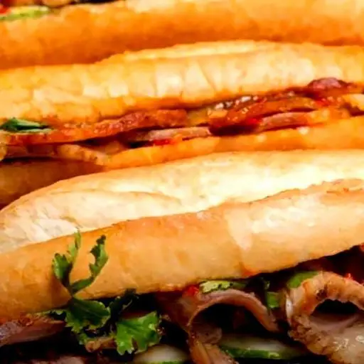 Hình ảnh Combo bánh mì Hội An - trà quất