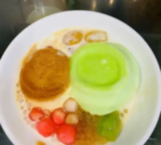 Hình ảnh Caramen pudding dưa lưới