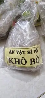 Hình ảnh bánh tráng khô bò