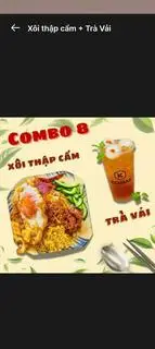 Hình ảnh Xôi Thập Cẩm+  Trà Vải 