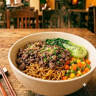 Hình ảnh Mì trộn Indomie bò xào