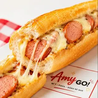 Hình ảnh Bánh Mì Que Xúc Xích Phô Mai