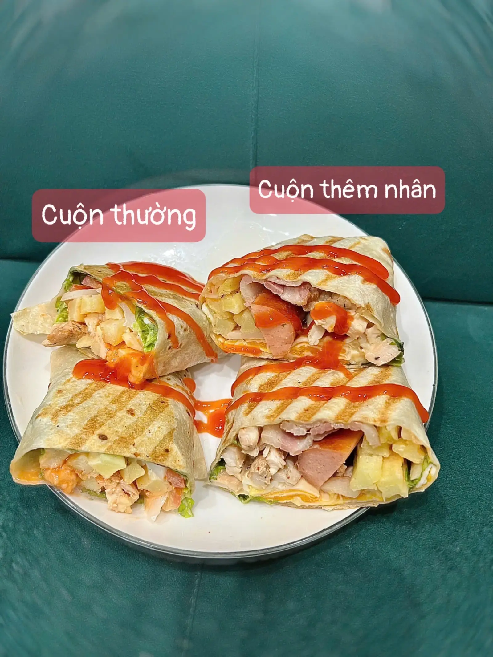 Hình ảnh Tacos thập cẩm (xúc xích Trứng Gà)