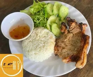 Hình ảnh Cơm Sườn Nướng -Mật Ong