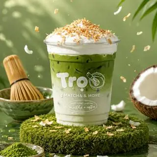 Hình ảnh MATCHA CREAM VỤN DỪA NƯỚNG