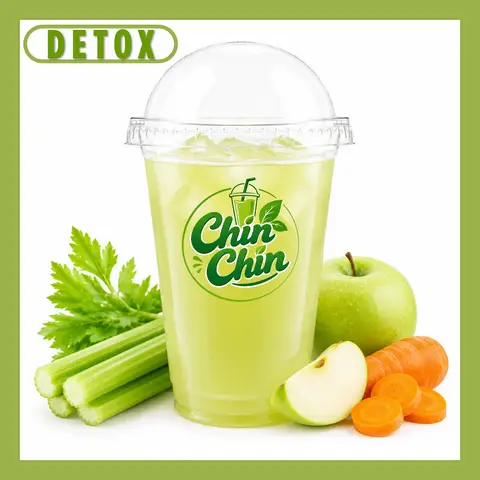 Hình ảnh Detox Cần Tây Táo Cà Rốt