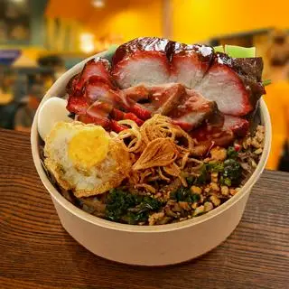 Hình ảnh Xôi Xá xíu Hongkong (lớn)