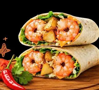 Hình ảnh Bánh tacos tôm