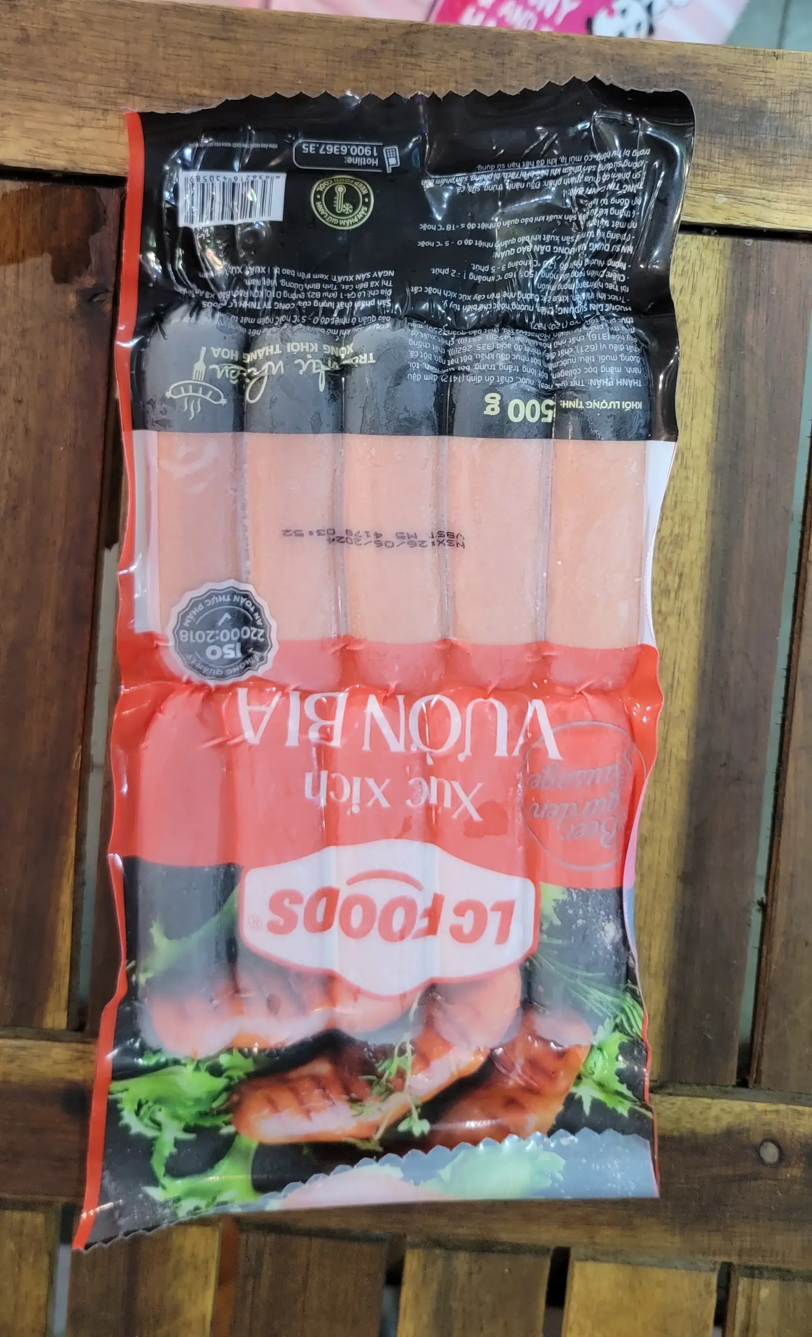 Hình ảnh xôi xúc xích 