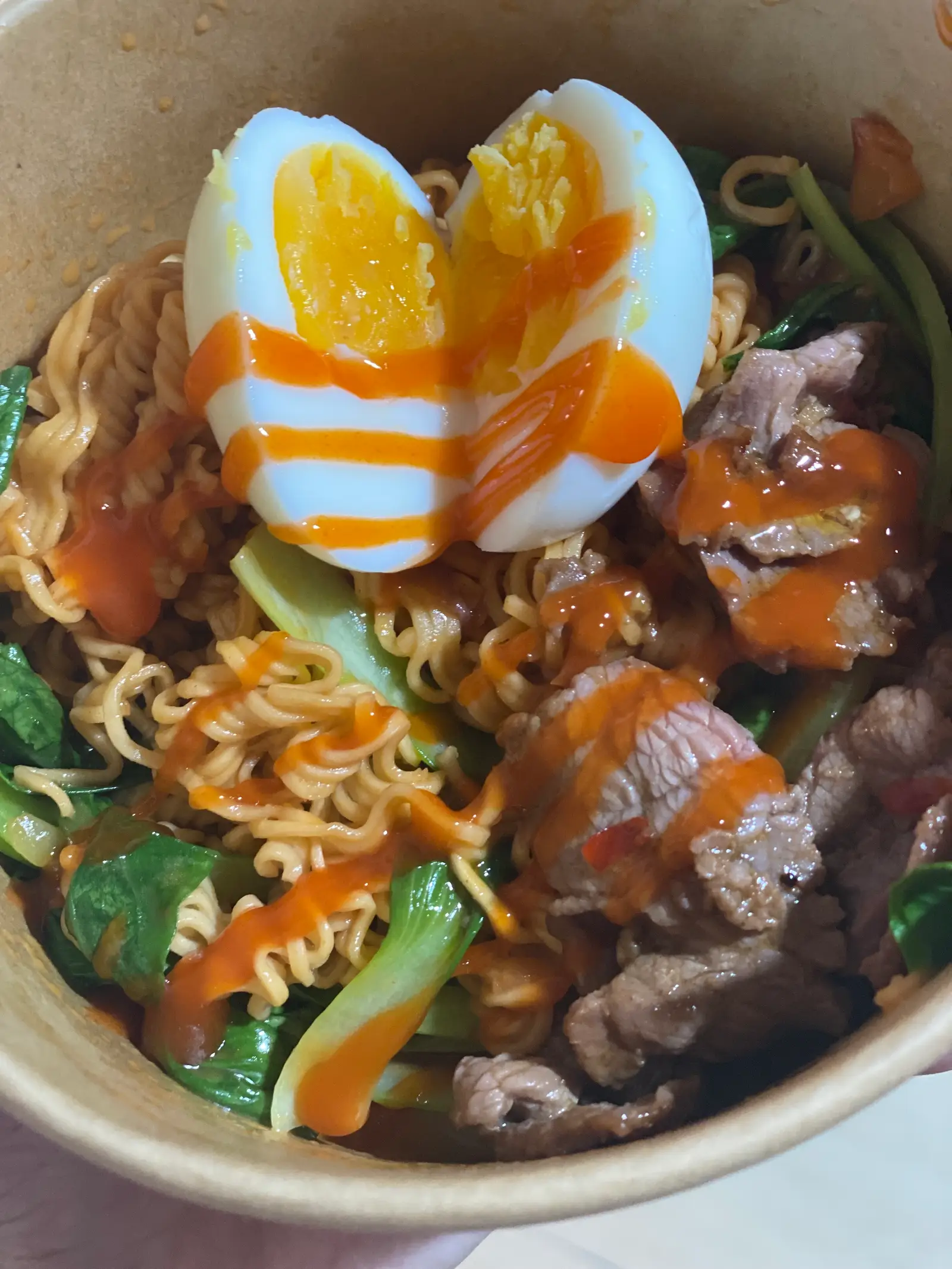 Hình ảnh Mì trộn thịt bò