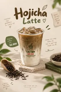 Hình ảnh Hojicha Latte