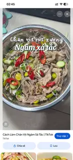 Hình ảnh chân vịt muối