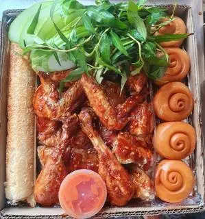 Hình ảnh Gà quay đầy đủ