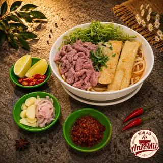 Hình ảnh Bún Bò Huế Chả Huế + Bò Tái