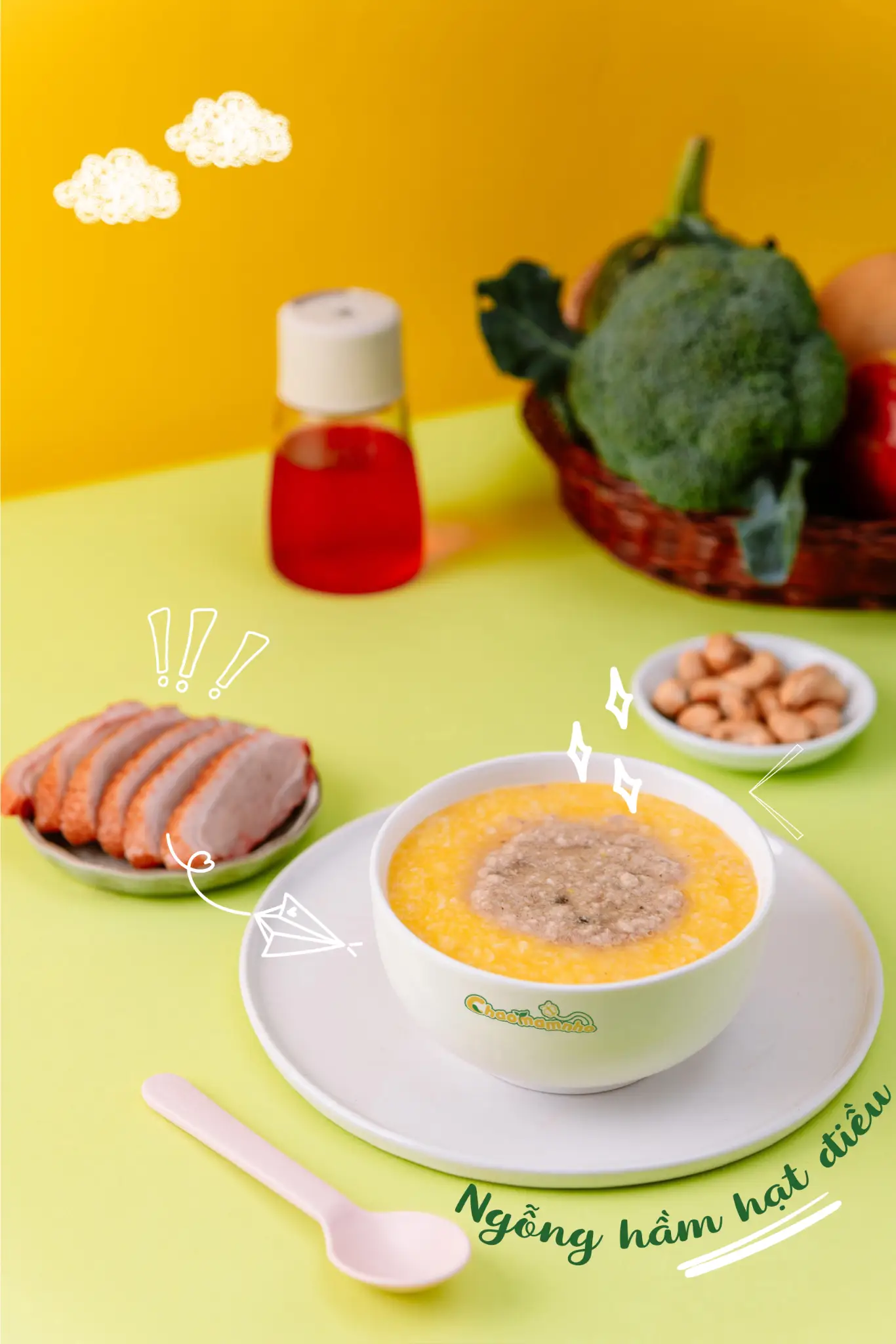 Hình ảnh Cháo Ngỗng hầm hạt điều