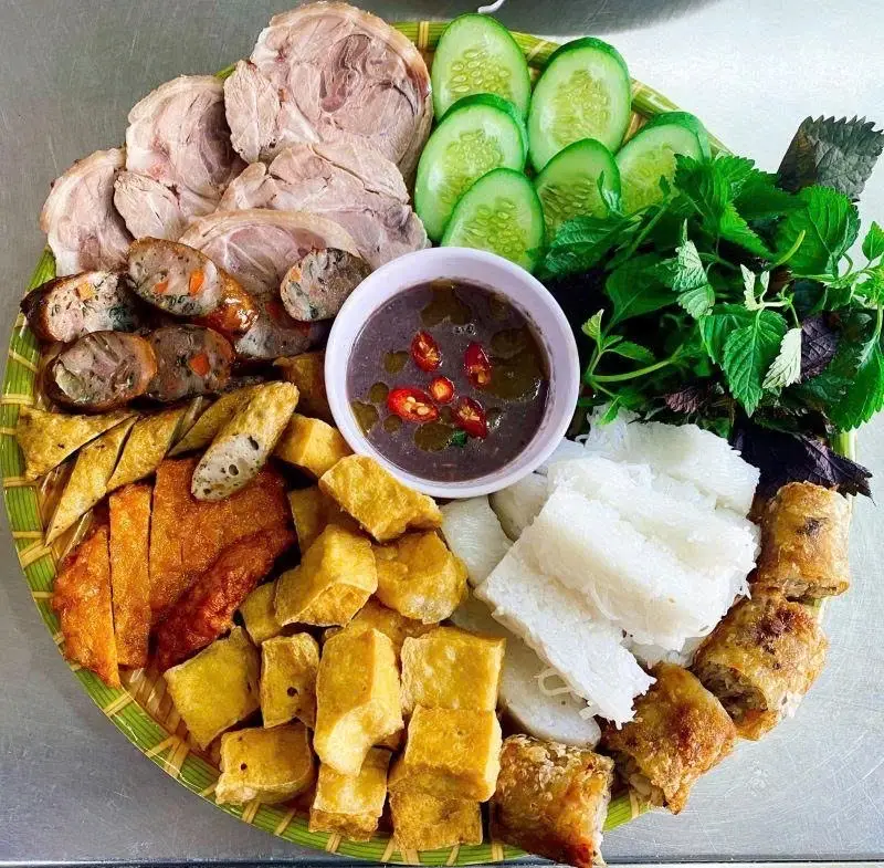 Hình ảnh Bún Đậu Bắp Thịt Giò