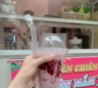 Hình ảnh Trà sữa việt quất