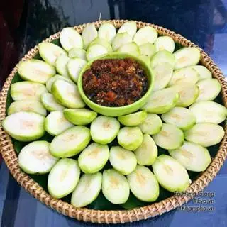 Hình ảnh cóc xoài chấm mắm ruốc _ 600gam