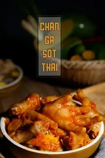 Hình ảnh Sụn gà sốt thái + Nươc Có Gaz