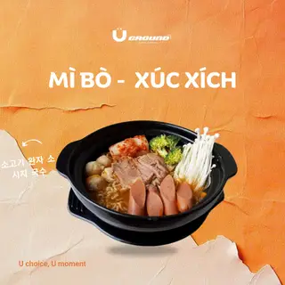Hình ảnh Mì bò - xúc xích