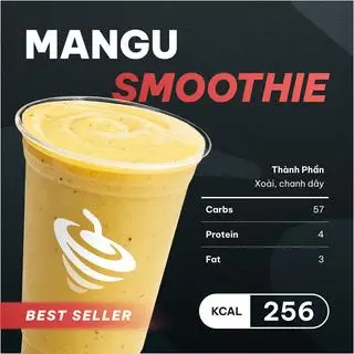 Hình ảnh Smoothie Mangu (Xoài, Chanh Dây)
