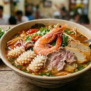Hình ảnh Bún Thái hải sản bò