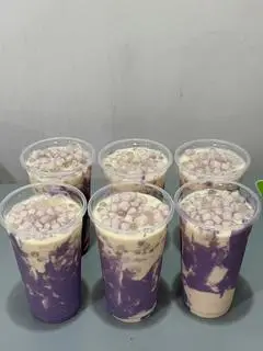 Hình ảnh Trà sữa sốt khoai môn tươi