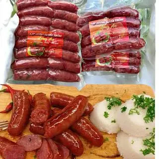 Hình ảnh Lạp Xưởng Tươi Nướng