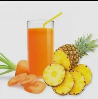 Hình ảnh Nước Ép Dứa Mix Cà Rốt 500ML