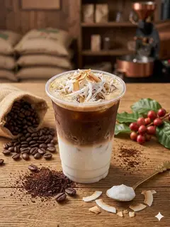 Hình ảnh Cà phê cốt dừa