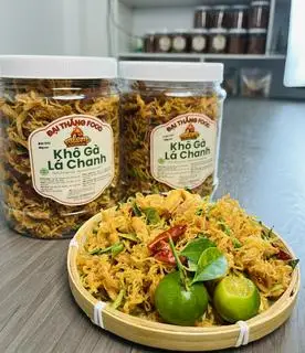 Hình ảnh Khô gà lá chanh (2 hủ) 1kg