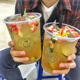 Hình ảnh trà chanh con cá
