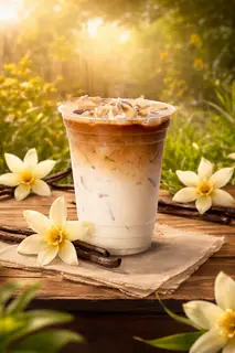 Hình ảnh Cà Phê Sữa Hoa