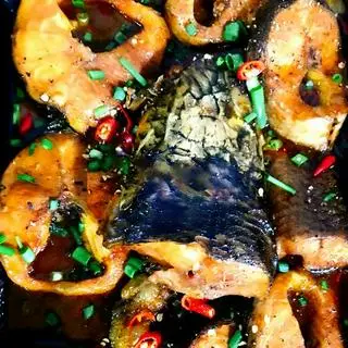 Hình ảnh Cơm cá lóc kho tộ