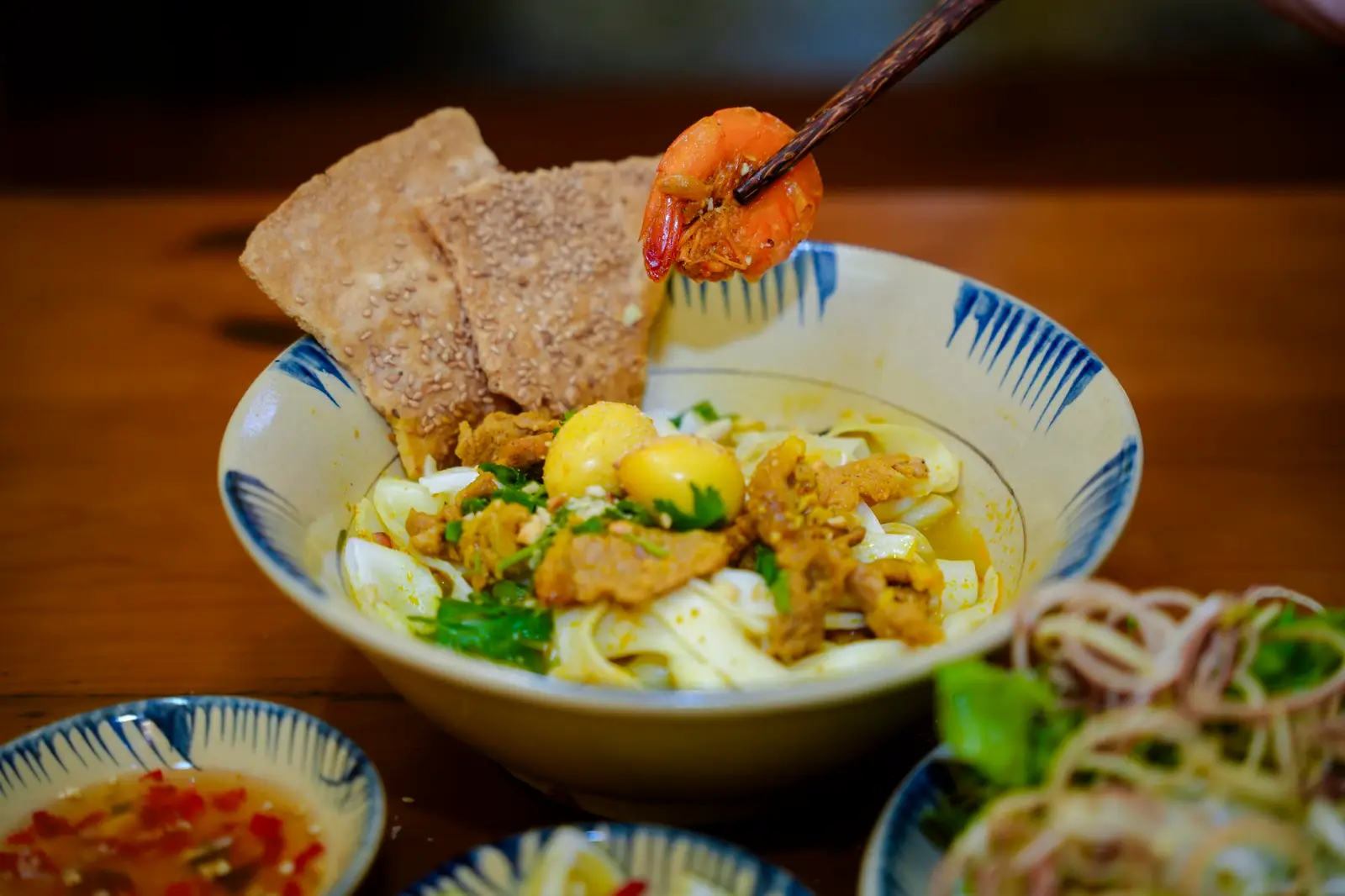 Hình ảnh Mì Quảng Tôm Thịt Trứng