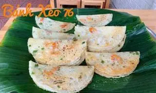 Hình ảnh 5 cái bánh xèo mềm quảng ngãi cộng 1 trà tắc