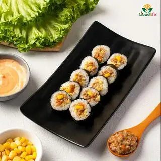 Hình ảnh cơm cuộn bò phomai