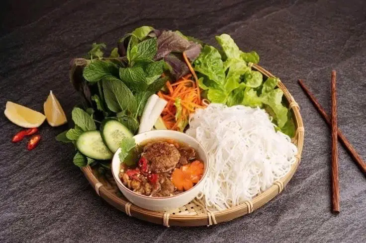 Hình ảnh Bún chả đặc biệt - full topping ăn no nê