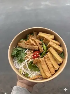 Hình ảnh Bún nước tương Đậu hủ( ăn chay được)