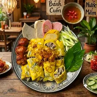 Hình ảnh Bánh Cuốn Trứng Đặc Biệt